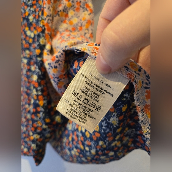 HD in Paris Palo Alto Lace up Flutter Sleeve Top Size 0 - Picture 9 of 11